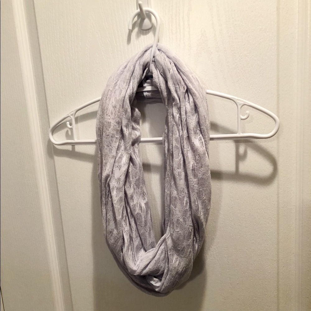 Garage Lightweight Grey-Lavender Infinity Scarf